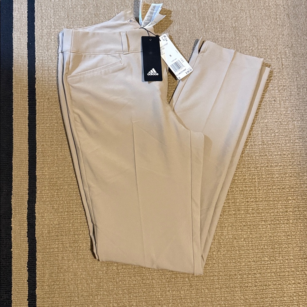 Adidas Beige Full Length Pants